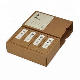 Kraft Paper Dessert Gift Boxes , Custom Dessert Boxes Recyclable Material