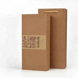 Kraft Paper Dessert Gift Boxes , Custom Dessert Boxes Recyclable Material